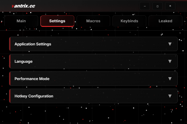 sero tweaks Dashboard - View 1