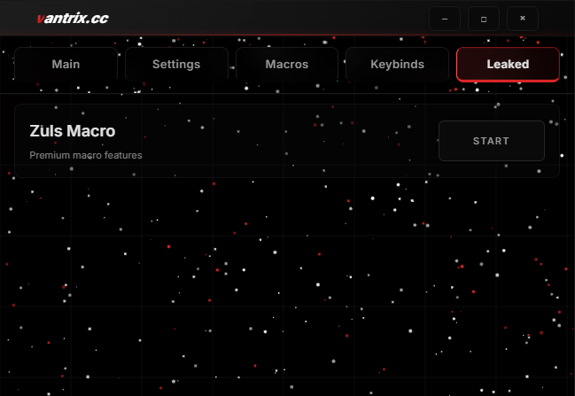 sero tweaks Dashboard - View 4